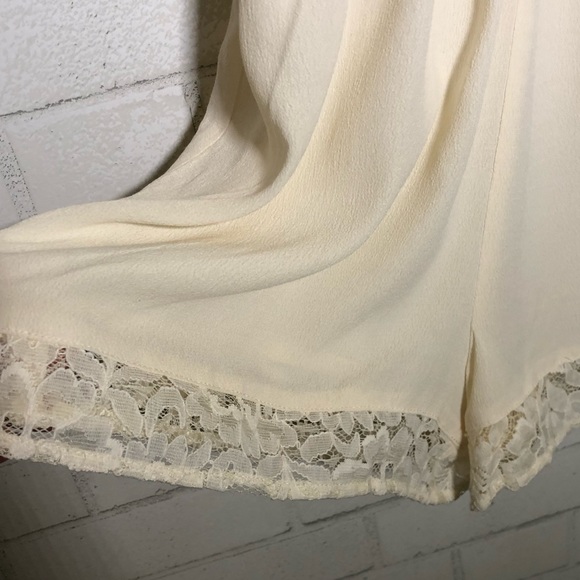 Forever 21 Cream Lace Trim Romper - Picture 5 of 8